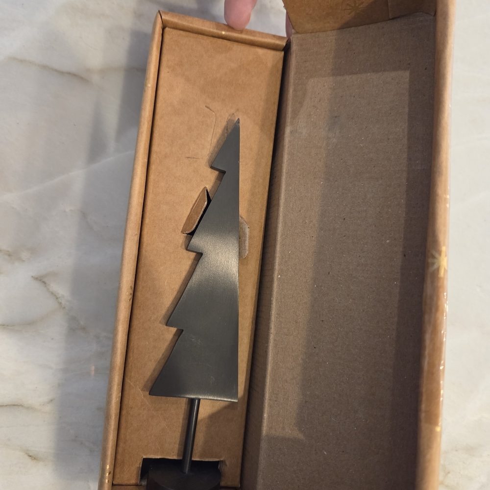 Ferm Living Gold and Black Holiday Tree Sculptures - Picture 2 of 6